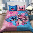 Lilo And Stitch Bedding Set Sleepy Duvet Cover  Pillow Cases