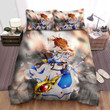 Magical Girl Lyrical Nanoha Takamachi Nanoha The Last Standing Bed Sheets Spread Duvet Cover Bedding Sets