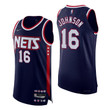 Brooklyn Nets James Johnson 2021-22 75th Anniversary Jersey City
