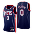2021-22 Brooklyn Nets Jevon Carter City 75th Anniversary Jersey