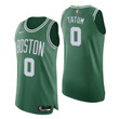 Boston Celtics Jayson Tatum 2021-22 75th Anniversary Jersey Icon