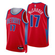 2021-22 Detroit Pistons Rodney McGruder City 75th Anniversary Jersey