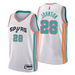 Spurs Tyler Johnson 75th Anniversary City Jersey