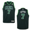 Boston Celtics Jaylen Brown Earned Vistaprint Patch Jersey Green