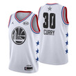 2019 NBA All-Star Golden State Warriors #30 Stephen Curry White Jersey