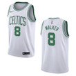 Men's Boston Celtics #8 Kemba Walker Association Swingman Jersey - White