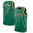 Jaylen Brown Boston Celtics Nike 2019/20 Finished Swingman Jersey Green - City Edition