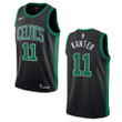 Men's Boston Celtics #11 Enes Kanter Statement Swingman Jersey - Black