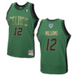 Boston Celtics Grant Williams Hardwood Classics Special Edition Jersey Green