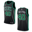 Men's Boston Celtics #40 Grant Williams Statement Swingman Jersey - Black