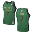 Boston Celtics Jaylen Brown Hardwood Classics Special Edition Jersey Green