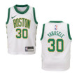 Youth Boston Celtics #30 Guerschon Yabusele City Swingman Jersey - White