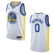 2022-23 Association Edition Golden State Warriors Donte DiVincenzo White Swingman Jersey