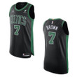 Boston Celtics Jaylen Brown 2020-21 Statement Authentic Vistaprint Patch Jersey Black