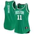 Kyrie Irving Boston Celtics Fanatics Branded Women's Fast Break Tank Jersey - Icon Edition - Kelly Green