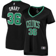Marcus Smart Boston Celtics Fanatics Branded Women's Fast Break Replica Player Jersey - Statement Edition - Black