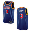 Jordan Poole Golden State Warriors Classic Edition 75th anniversary Jersey Blue