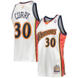 Stephen Curry Golden State Warriors Mitchell & Ness 2009-10 Hardwood Classics Player Jersey - White