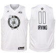 Youth 2018 NBA All-Star Boston Celtics Kyrie Irving White Jersey
