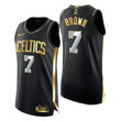 Boston Celtics Jersey Jaylen Brown Golden Edition Black