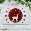 Reindeer and snowflakes Pallet Sign