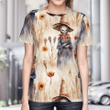 Scary Scarecrows Seamless Pattern T-shirt