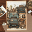 Typewriters, Quills, and Books Puzzle