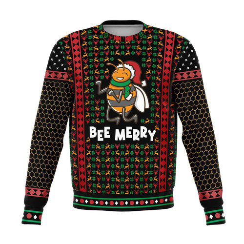 "Bee Merry" Ugly Christmas Sweatshirt - Colins Store