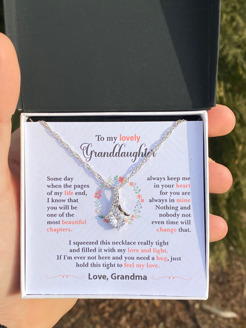To My Lovely Granddaughter - Alluring Necklace