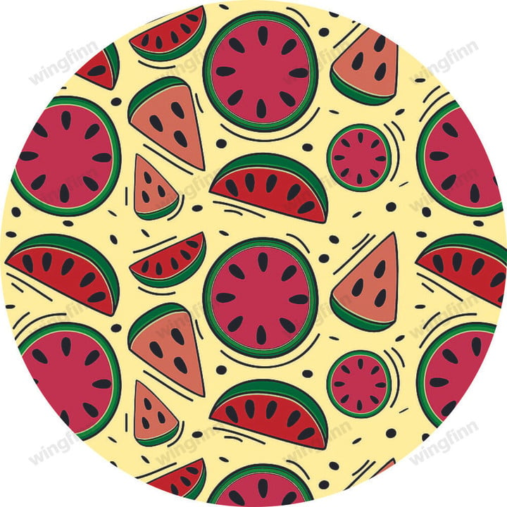 Watermelon, Pattern, Slices Tire Cover Spare Tire Cover - Jeep Tire Covers