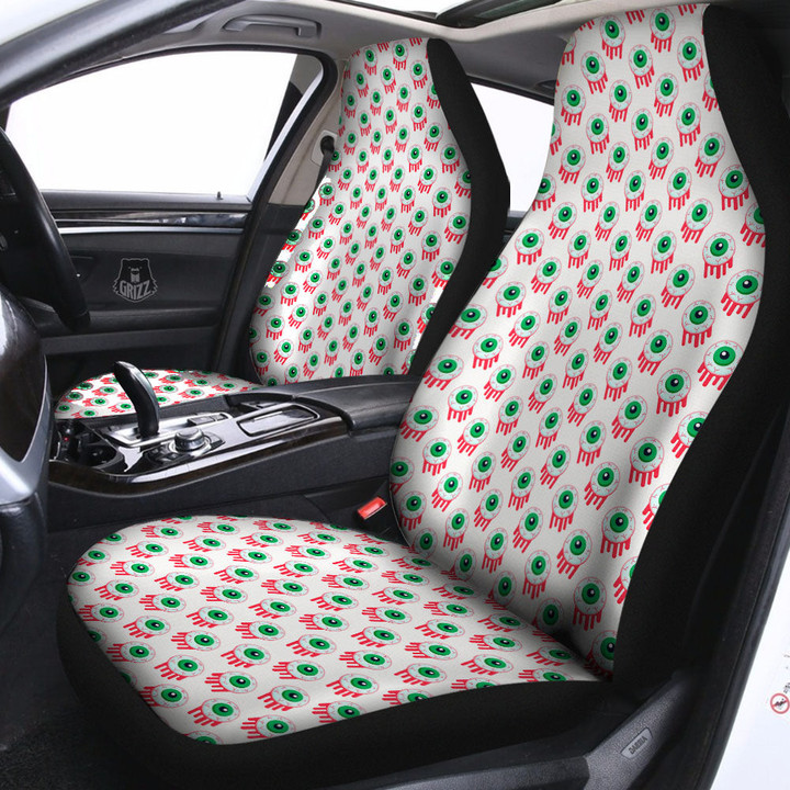 Eyeball Bloody Print Pattern Car Seat Covers