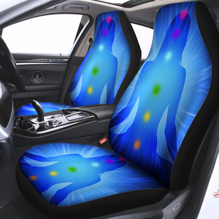Aura Seven Chakras Print Car Seat Covers