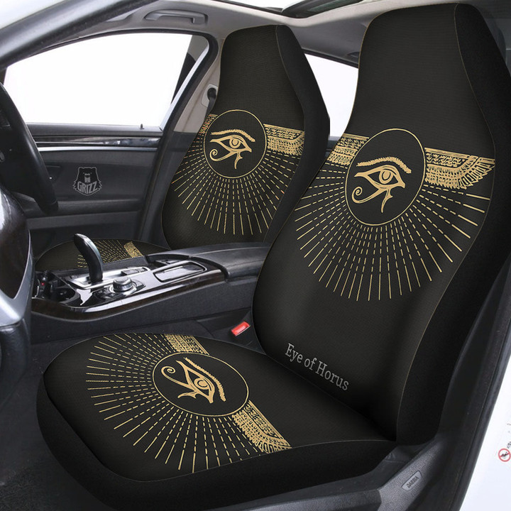 Eye Of Horus Egyptian Print Car Seat Covers