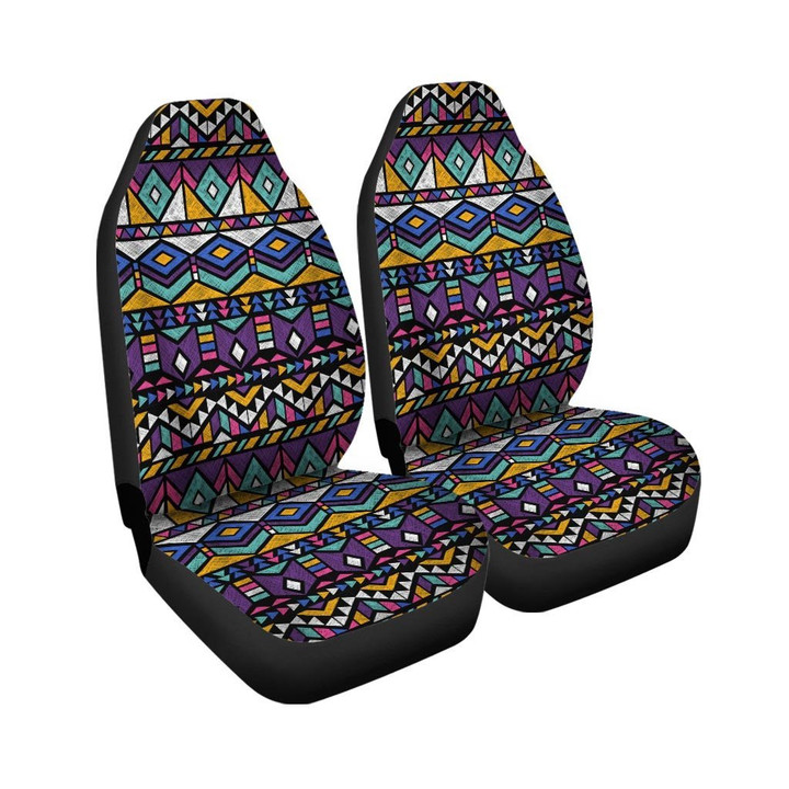Ethic Aztec Geometric Art Print Car Seat Covers