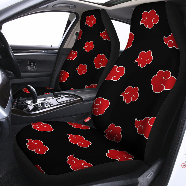 Akatsuki Print Pattern Car Seat Covers