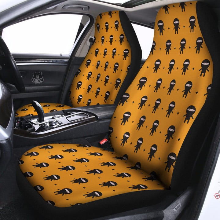 Baby Ninja Print Pattern Car Seat Covers