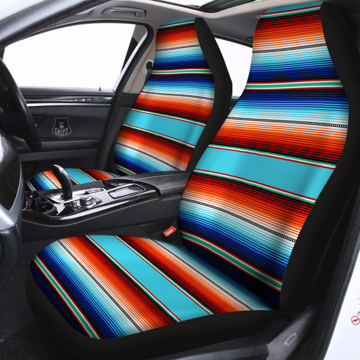 Blanket Mexican Vintage Print Pattern Car Seat Covers
