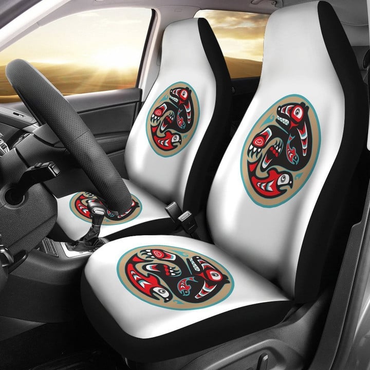 Aztec Tribal Native American Indians Navajo Print Universal Fit Car Seat Cover