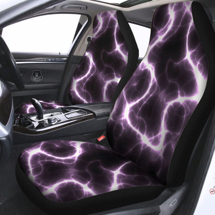 Chain Lightning Print Car Seat Covers