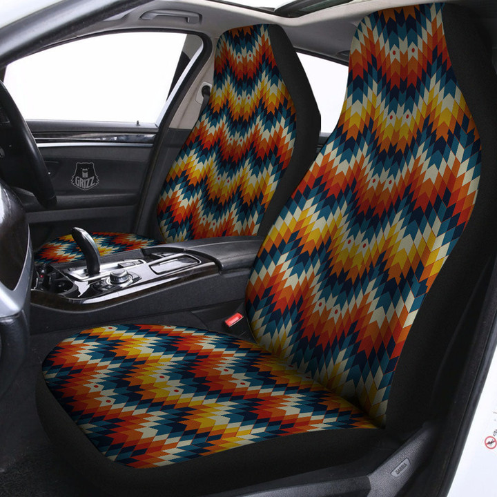 Aztec American Print Pattern Car Seat Covers