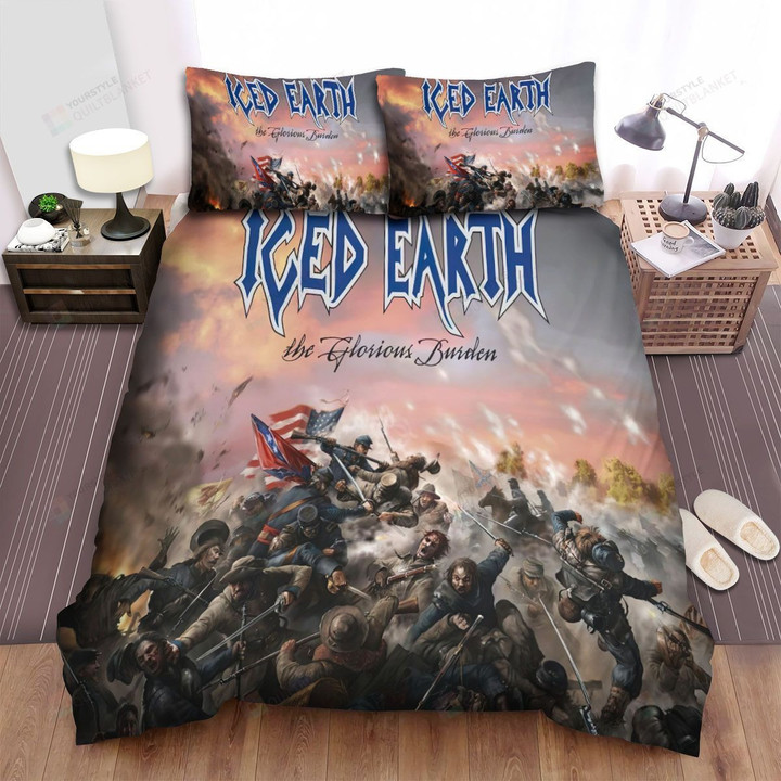 Iced Earth Band Album The Glorious Burden Bed Sheets Spread Comforter Duvet Cover Bedding Sets