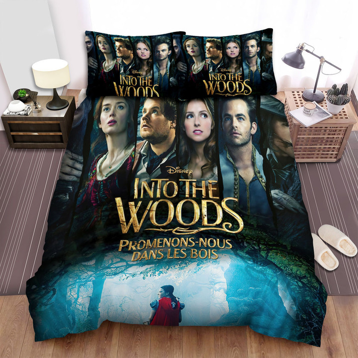 Into The Wood Movie Poster 1 Bed Sheets Spread Comforter Duvet Cover Bedding Sets