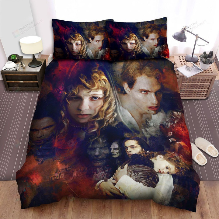 Interview With The Vampire: The Vampire Chronicles (1994) Regret Movie Poster Bed Sheets Spread Comforter Duvet Cover Bedding Sets