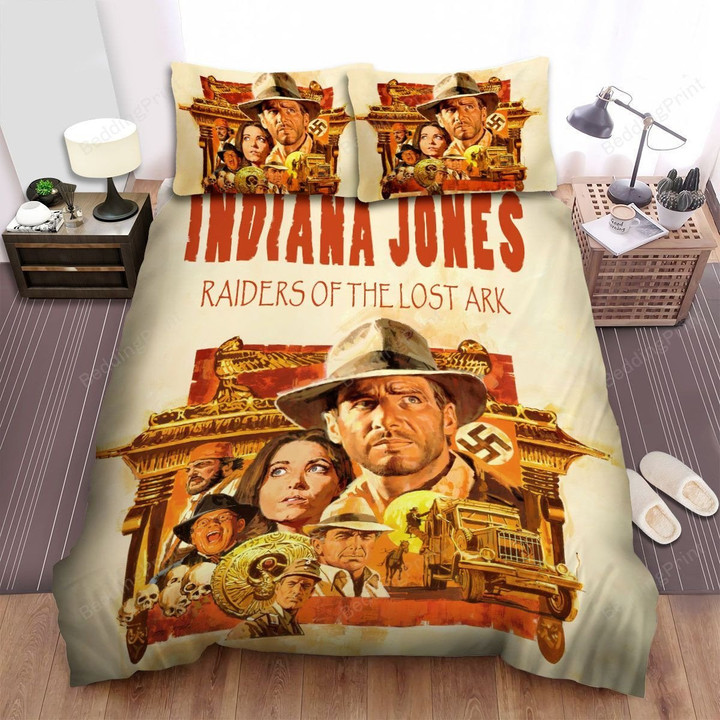 Indiana Jones And The Raiders Of The Lost Ark The Golden Temple Bed Sheets Duvet Cover Bedding Sets