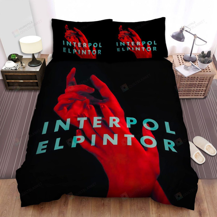 Interpol Album Cover El Pintor Bed Sheets Spread Comforter Duvet Cover Bedding Sets
