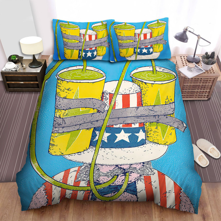 Idiocracy Movie Art 2 Bed Sheets Spread Comforter Duvet Cover Bedding Sets