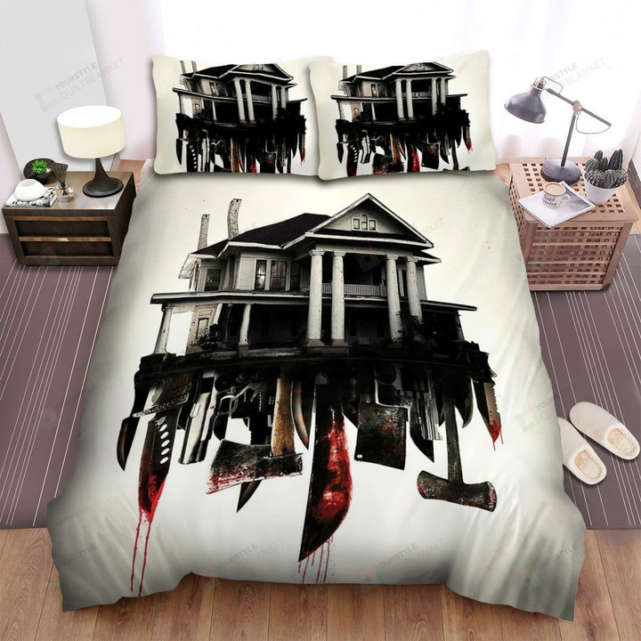 Intruders (I) Illustration Artwork Movie Poster Bed Sheets Spread Comforter Duvet Cover Bedding Sets