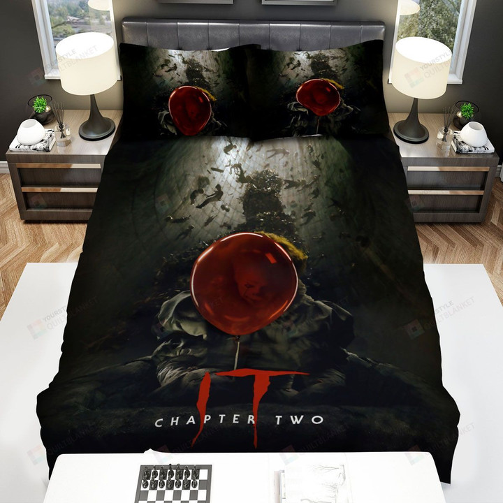 It Chapter Two Movie Poster X Photo Bed Sheets Spread Comforter Duvet Cover Bedding Sets