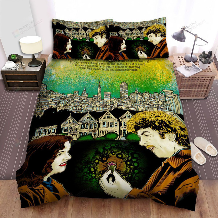 Invasion Of The Body Snatchers Movie Poster 2 Bed Sheets Spread Comforter Duvet Cover Bedding Sets