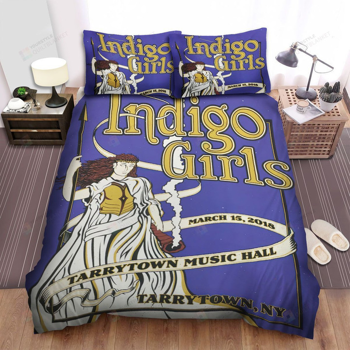 Indigo Girls Poster Bed Sheets Spread Comforter Duvet Cover Bedding Sets